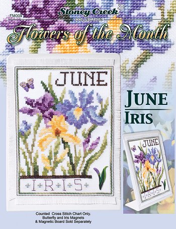 Flowers of the Month - June Iris MAIN