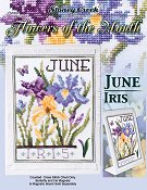 Flowers of the Month - June Iris THUMBNAIL