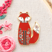 Flamingo Toes Needle Minder - Floral Fox THUMBNAIL