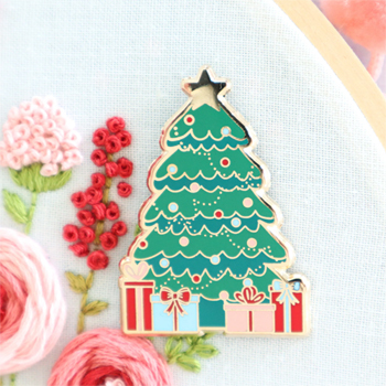 Flamingo Toes Needle Minder - Christmas Tree MAIN