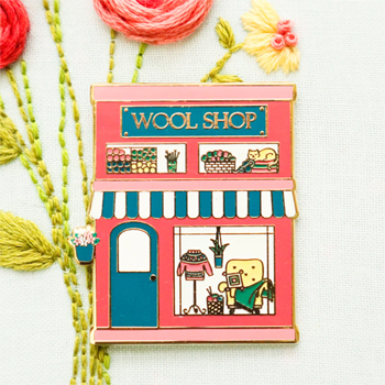 Flamingo Toes Needle Minder - Main Street Wool Shop MAIN