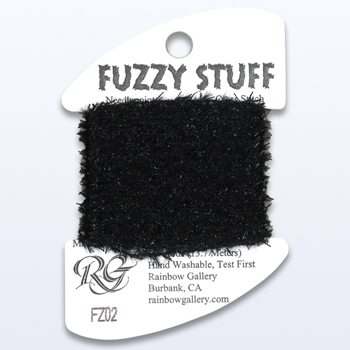 Rainbow Gallery Fuzzy Stuff - FZ02 Black MAIN