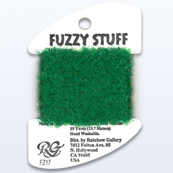 Rainbow Gallery Fuzzy Stuff - FZ17 Christmas Green MAIN