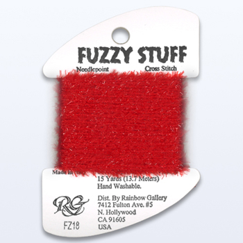 Rainbow Gallery Fuzzy Stuff - FZ18 Christmas Red MAIN
