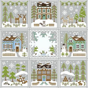 Country Cottage Needleworks - Frosty Forest #8 - Snowy Reindeer MAIN