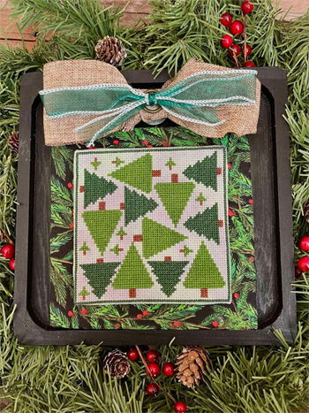 Ladybug Stitches - All Piled Up - December - Pine Trees MAIN