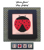 Needle Bling Designs - Home Decor - May Ladybug THUMBNAIL