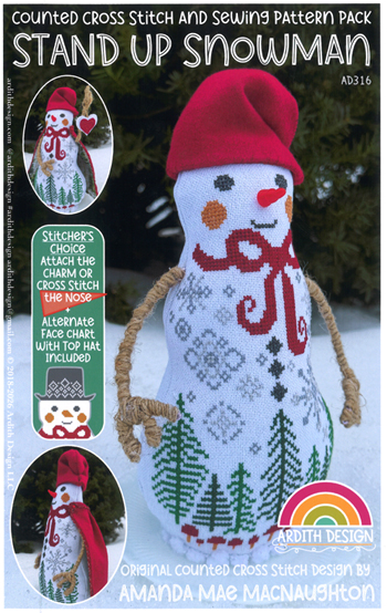 Ardith Design - Stand Up Snowman AD316 MAIN