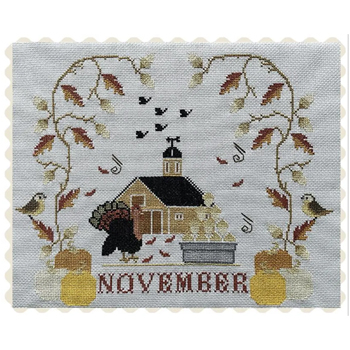 Twin Peak Primitives - Barn Calendar November MAIN