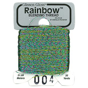 Glissen Gloss Rainbow Blending Thread 004 Pink Flame THUMBNAIL