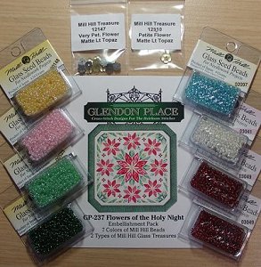 Glendon Place - Flowers of the Holy Night Embellishment Pack MAIN