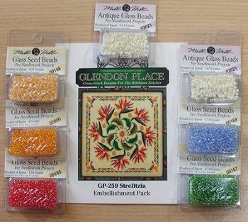 Glendon Place - Strelitzia (The Bird of Paradise Mandala) - Embellishment Pack MAIN