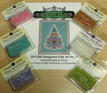 Glendon Place - Hungarian Folk Art No. 3 Embellishment Pack MAIN
