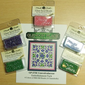 Glendon Place - Convolvulaceae - The Morning Glory Mandala Embellishment Pack MAIN