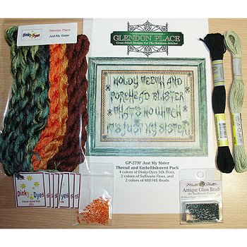 Glendon Place - Just My Sister Thread and Embellishment Pack MAIN