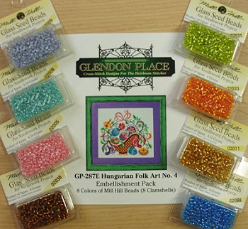 Glendon Place - Hungarian Folk Art No. 4 Embellishment Pack MAIN