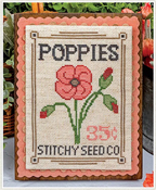It's Sew Emma - Seed Packet Series - Poppies THUMBNAIL