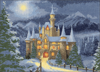 Heritage Crafts - Christmas Fairytale Castle MAIN