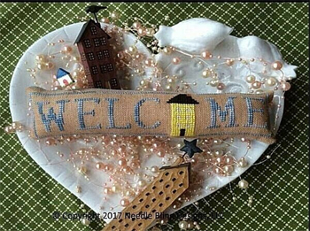 Needle Bling Designs - Wee Welcome's - June House MAIN