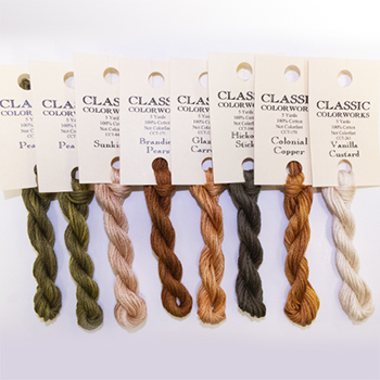 Little House Needleworks - Gather Ye Pumpkins Classic Colorworks Thread Pack MAIN
