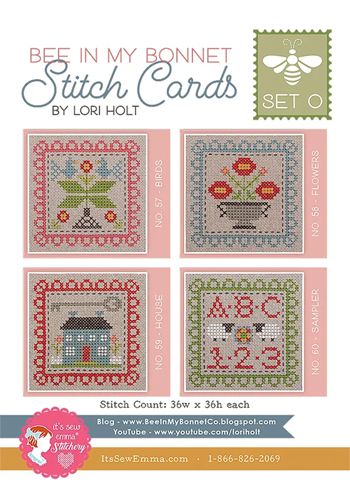 Bee In My Bonnet - Stitch Cards Set O MAIN