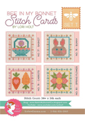 Bee In My Bonnet - Stitch Cards Set T THUMBNAIL