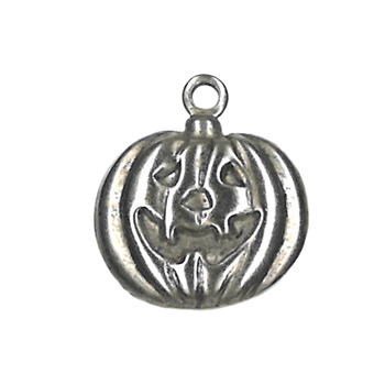 Charm - Jack O'Lantern Antique Silver MAIN