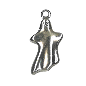 Charm - Ghost Antique Silver MAIN