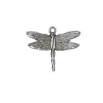 Charm - Dragonfly Antique Silver MAIN