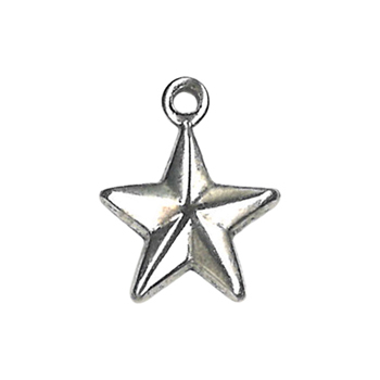 Charm - Star Antique Silver MAIN