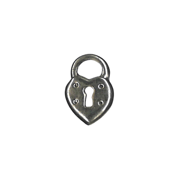 Charm - Antique Silver Padlock MAIN