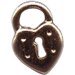 Charm - Antique Silver Padlock THUMBNAIL