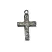 Charm - Cross Antique Silver THUMBNAIL