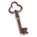 Charm - Antique Silver Key THUMBNAIL