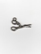 Charm - Antique Silver Stork Scissors THUMBNAIL