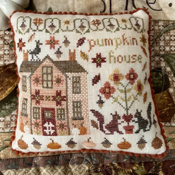 Pansy Patch Quilts and Stitchery - Houses On Pumpkin Lane Series 1 - Pumpkin House MAIN