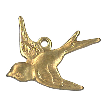 Charm Gold Swallow MAIN