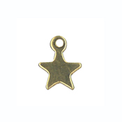 Charm - Brass Star THUMBNAIL