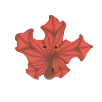 Jabco Button - 2273 Orange Maple Leaf MAIN