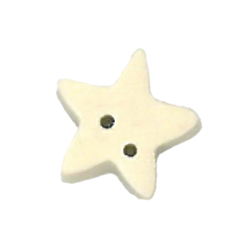 Jabco Button - 3447.S Small Tea-Dyed Star Button MAIN