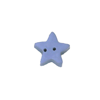 Jabco Button - 3464.S Small Periwinkle Star Button MAIN