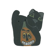 Jabco Button - 4587 Fraidy Cat THUMBNAIL