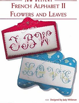 JBW Designs - French Alphabet II Flowers and Leaves MAIN