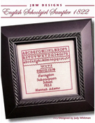 JBW Designs - English Schoolgirl Sampler 1822 THUMBNAIL