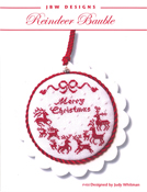 JBW Designs - Reindeer Bauble THUMBNAIL