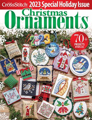 Just Cross Stitch 2023 Christmas Ornament Issue