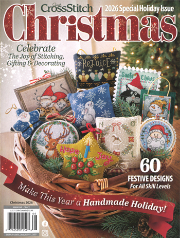 Just Cross Stitch 2026 Christmas Special Holiday Issue MAIN
