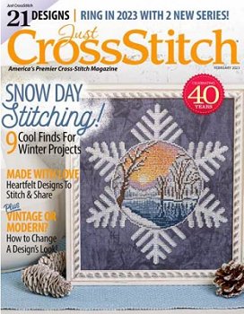 Just Cross Stitch - February 2023 MAIN