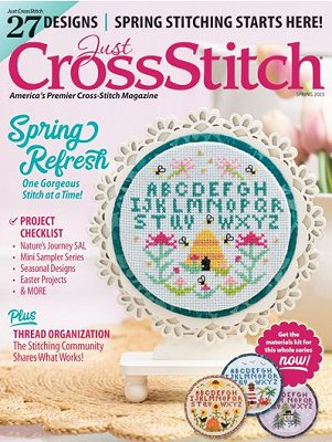 Just Cross Stitch - Spring 2025 MAIN