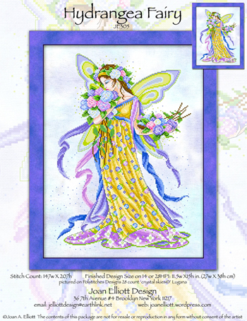 Joan Elliott Design - Hydrangea Fairy MAIN